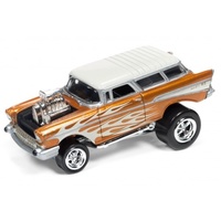 Johnny Lightning 1:64 Scale Street Freaks - 1957 Chevy Nomad (Zingers)