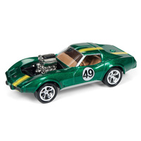 Johnny Lightning 1:64 Scale Street Freaks - 1975 Chevrolet Corvette #49 “The Spoilers”