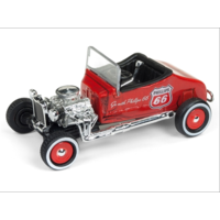 Johnny Lightning Phillips 66 1927 Ford T-Roadster (Tangerine Metallic w/Phillips 66 Graphics) 1:64 Diecast