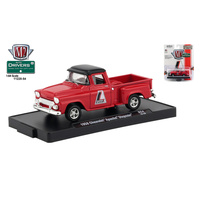 M2 Machines Auto-Drivers 1:64 Scale 1958 Chevrolet Apache Stepside R54
