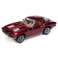 Johnny Lightning 1:64 Scale Classic Gold Collections Release 3 Set B 1963 Chevrolet Corvette Coupe