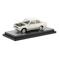 M2 Machines 1970 Datsun 510 White with Black Stripes 1:24 Scale