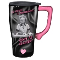 I Love Lucy Travel Mug - Lucy Chocolate