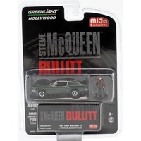 Steve McQueen Bullitt - 1968 Ford Mustang GT & Steve McQueen Figure Movie Limited Edition to 4,600 pieces Worldwide 1:64 Scale
