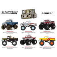 Greenlight 1:64 Kings of Crunch Set of 6 Monster Trucks Series 1