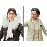 Star Wars: The Black Series Han Solo & Leia Organa (Empire Strikes Back) Exclusive Two-Pack