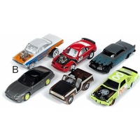 Johnny Lightning Street Freaks 2019 Release 1 Set A of 6 Cars 1:64 Scale