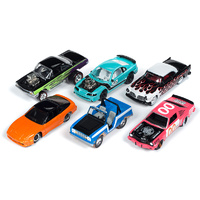 Johnny Lightning Street Freaks 2019 Release 1 Set B of 6 Cars 1:64 Scale