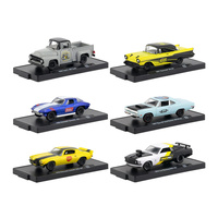M2 Machines Auto-Drivers 1:64 Scale 6 Cars Set Release 55 in Blister Packs
