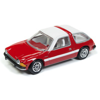 RACING CHAMPIONS MINT 1:64 Diecast 1977 AMC Pacer Red with White Top and Stripes