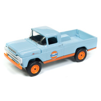 RACING CHAMPIONS MINT 1:64 Diecast 1959 Ford F-250 Pickup Truck "Gulf" Light Blue