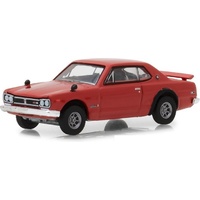 Greenlight 1:64 Scale Tokyo Torque Series 4 1972 Nissan Skyline 2000 GT-R Red