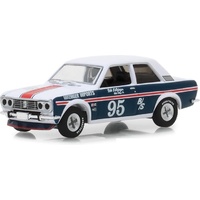 Greenlight 1:64 Scale Tokyo Torque Series 4 1969 Datsun 510 #95 Bob Leitzinger