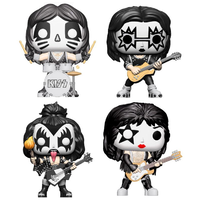Kiss Pop! Vinyl - Set of 4