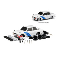 M2 Machines 1970 Datsun 510 (White) 3000pcs Worldwide 1:24 Scale