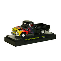 M2 Machines Wild-Cards 1:64 Scale 1958 GMC Suburban Carrier WC11
