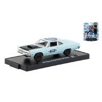 M2 Machines Auto-Drivers 1:64 Scale 1969 Plymouth Road Runner 440 6 Pack R55