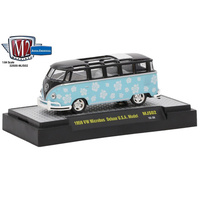 M2 Machines Auto-Thentics 1:64 Scale 1959 VW Microbus Deluxe USA Model MJS02