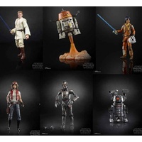 Star Wars The Black Series 6-Inch Action Figure Wave 21 - Set of 6