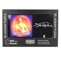 Jimi Hendrix Winterland 3D Lenticular Jigsaw Puzzle (256 Pieces) with Aluminum Window Box Tin