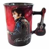 Elvis Presley Mug with Guitar Handle