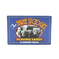 Three Stooges Playing Cards - 54 Photos Set