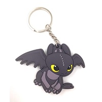 How to Train Your Dragon Toothless PVC Keyring