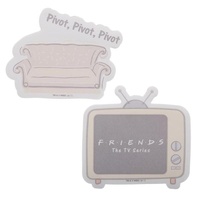 Friends Sticky Post It Notes - Set of 2 memo pads