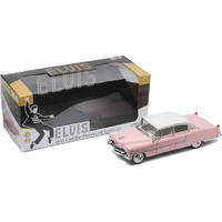 Elvis Presley 1:18 Diecast Model Car - 1955 Pink Cadillac Fleetwood Series 60