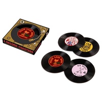 Woodstock 4 Record Coasters