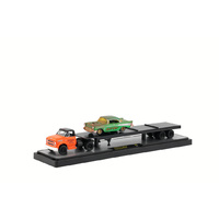 M2 Machines Auto Haulers 1:64 Scale Release 33 1971 Chevrolet C60 Truck & 1957 Cheverolet Bel Air