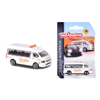 Majorette 1:64 Scale - Toyota Hiace Maxi Van 13CABS White