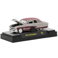 M2 Machines Auto-Thentics 1:64 Scale 1951 Ford Crestliner Grey R39