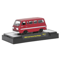 M2 Machines Wild-Cards 1:64 Scale 1965 Ford Falcon Club Wagon WC12
