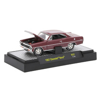 M2 Machines Detroit-Muscle 1:64 Scale 1967 Chevrolet Nova R37