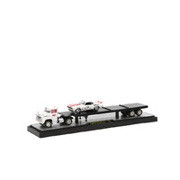 M2 Machines Auto Haulers 1:64 Scale Release 21 1958 Chevrolet Spartan LCF & 1969 Chevrolet Camaro Z/28 RS