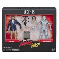 Marvel Legends Series 80th Anniversary Action Figure 2 Pack - Ant-Man & Wasp - Ghost & Luis (6" Scale)
