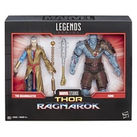Marvel Legends Series 80th Anniversary Action Figure 2 Pack - Thor - Grandmaster and Korg (6" Scale)