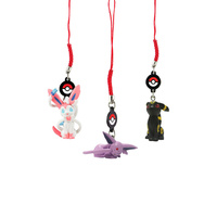 Pokemon Dangler 3 Figure Eevee - Espeon, Umbreon & Sylveon Set