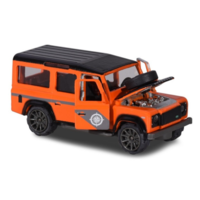 Majorette 1:64 Scale - Deluxe Series - Land Rover Defender 110 - Orange