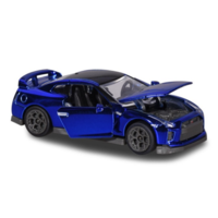 Majorette 1:64 Scale - Deluxe Series - Nissan GT-R - Chrome Finish