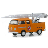 Greenlight 1:64 Scale - Club V-Dub Series 9 1972 Volkswagen Type 2 Double Cab Pick-Up Ladder Truck