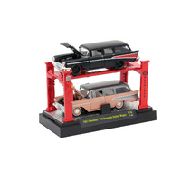 M2 Machines Auto-Lift 1:64 Scale - 1957 Chevrolet 210 Beauville Station Wagon Release 16