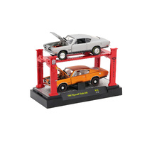 M2 Machines Auto-Lift 1:64 Scale -1969 Plymouth Cuda 440 Release 16
