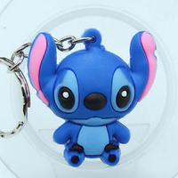 Lilo & Stitch PVC Keyring - 3D Stitch
