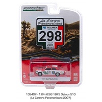 1:64 Greenlight La Carrera Panamericana Series 1 - 1972 Datsun 510 #298