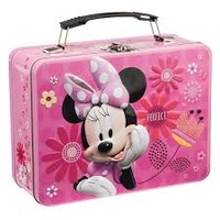 Minnie Mouse Adorable Bows Lunch Box Tin Tote *US Exclusive*