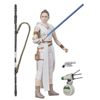 Star Wars: The Rise of Skywalker The Black Series Rey & D-0 6-Inch Action Figure #91