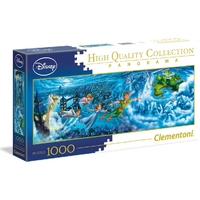 Clementoni Disney 1000 Pieces Jigsaw Puzzle - Peter Pan Panorama