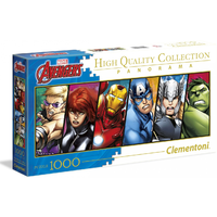 Clementoni Marvel The Avengers Panorama 1000 Pieces Jigsaw Puzzle